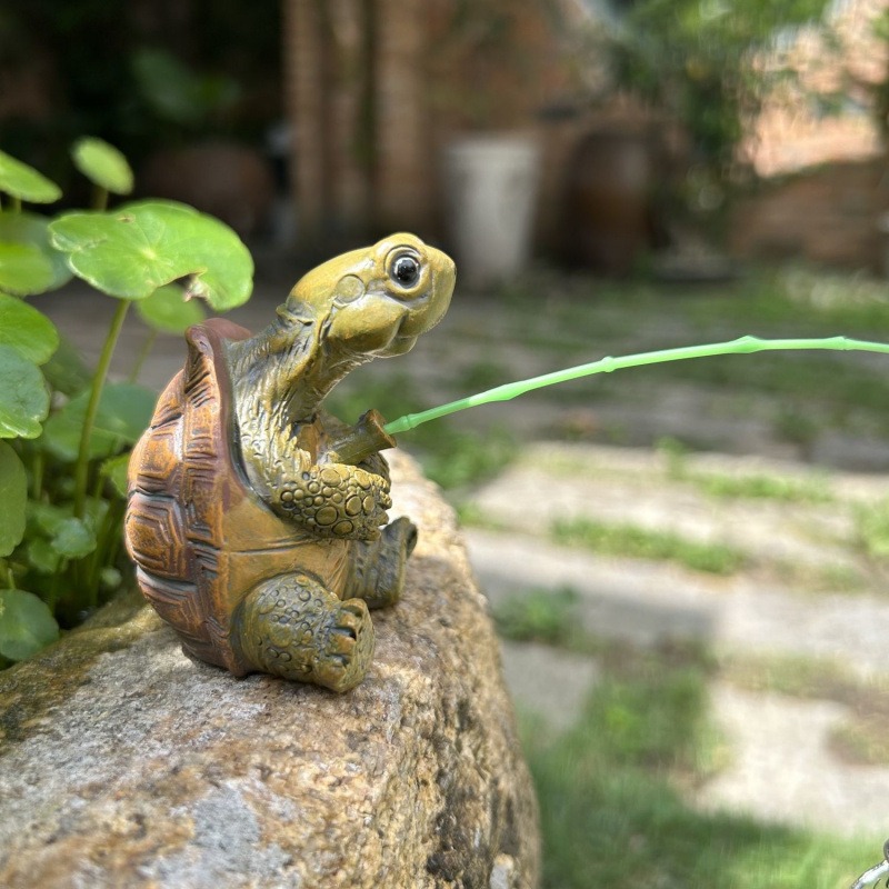 Aquarium Fish To Buy - Żółw wędkarski akwarium dekoracja kreatywna chińska