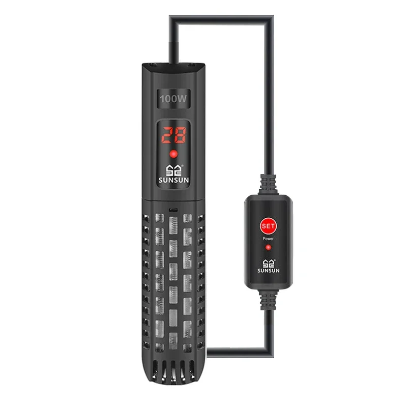 Aquarium Fish Uk - Grzałka do akwarium z wyświetlaczem LCD