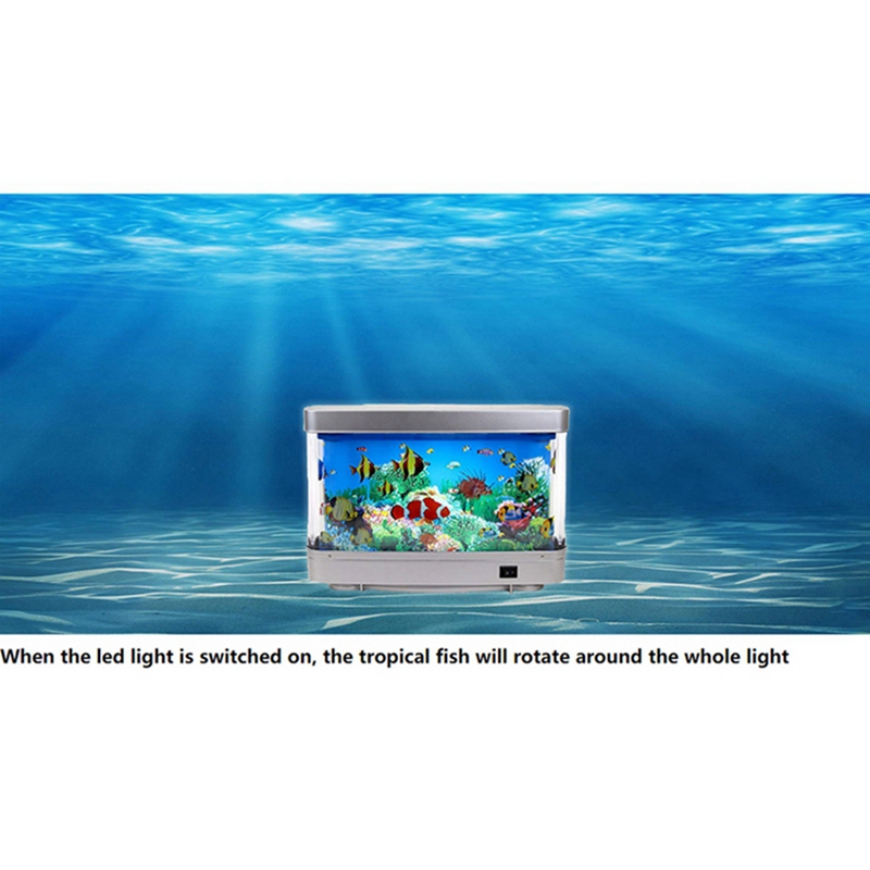 Dynamiczna Wirtualna Lampa LED – Aquarium Fish Dolphin recenzja i cena