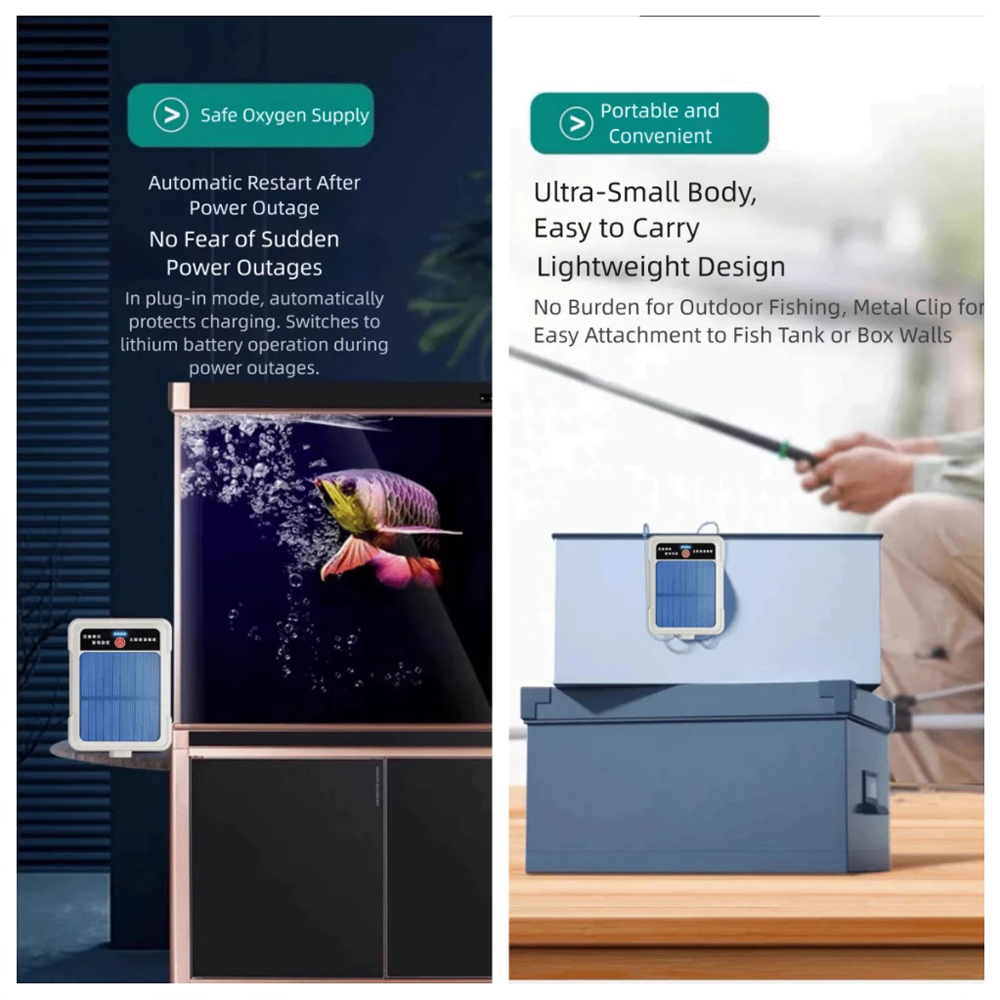 Przenośna solarna pompa tlenow – Aquarium Fish To Buy recenzja i cena