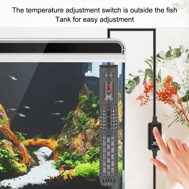 Grzałka do akwarium z wyświetl – Aquarium Fish Uk recenzja i cena