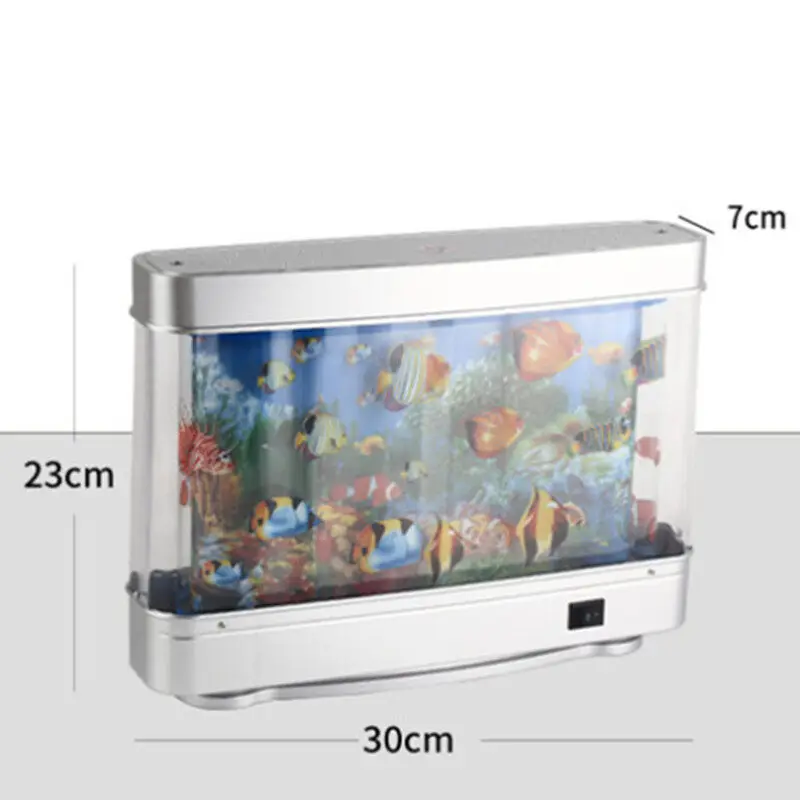 Dynamiczna wirtualna lampa Led – Aquarium Fish Dolphin recenzja i cena