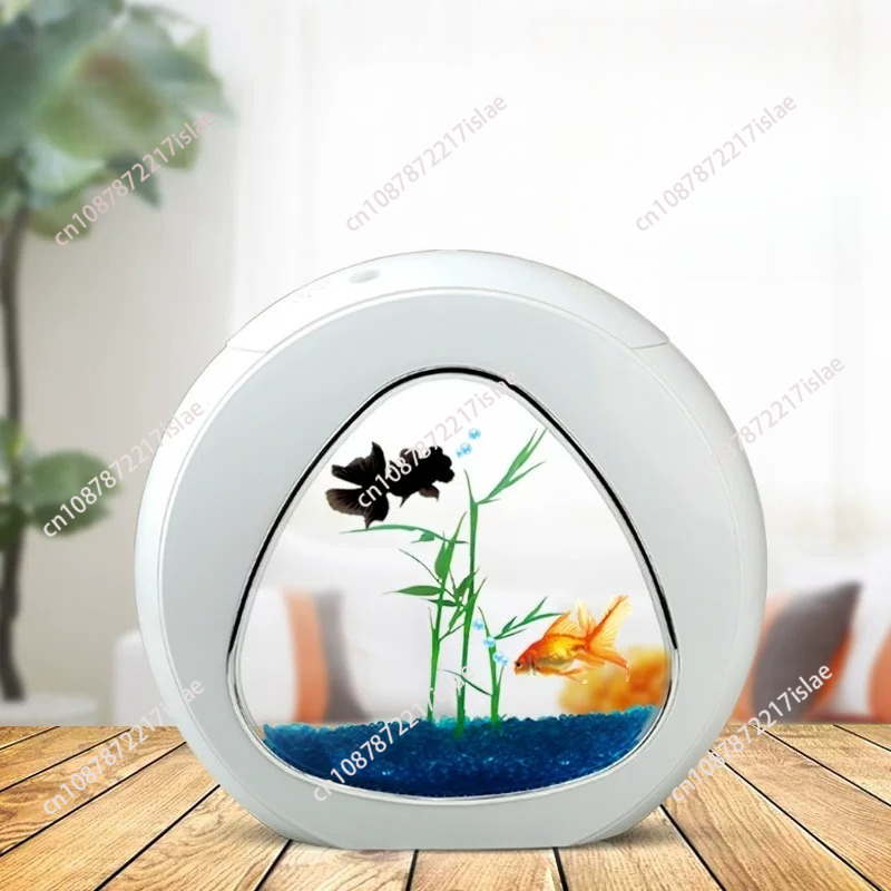 Małe akrylowe akwarium na biur – Aquarium Fish Goldfish recenzja i cena