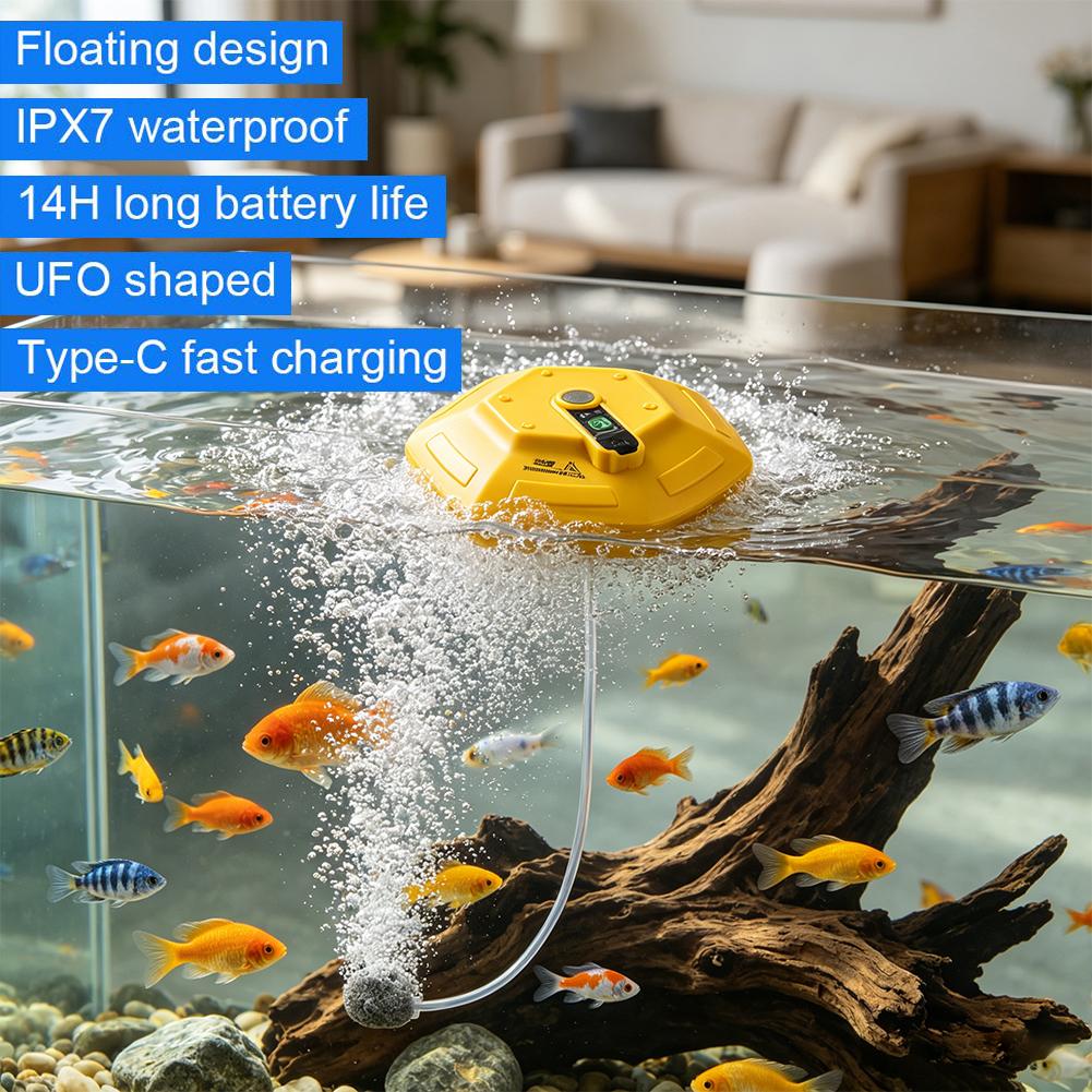 Przenośna Pływająca Pompa Tlen – Aquarium Fish To Buy recenzja i cena