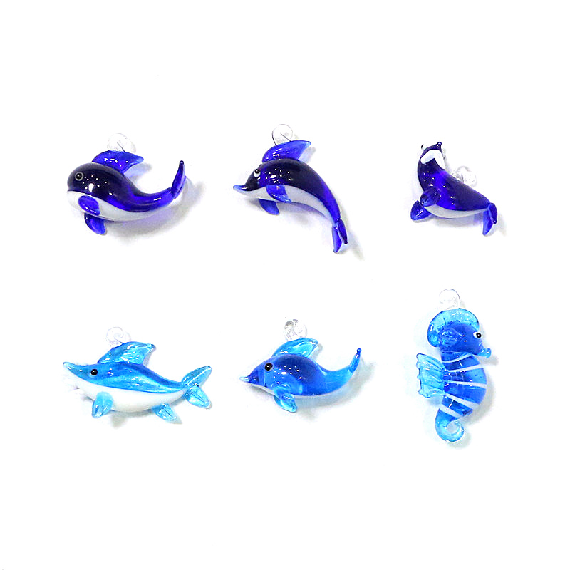 6 sztuk miniaturowych szklanyc – Aquarium Fish Dolphin recenzja i cena