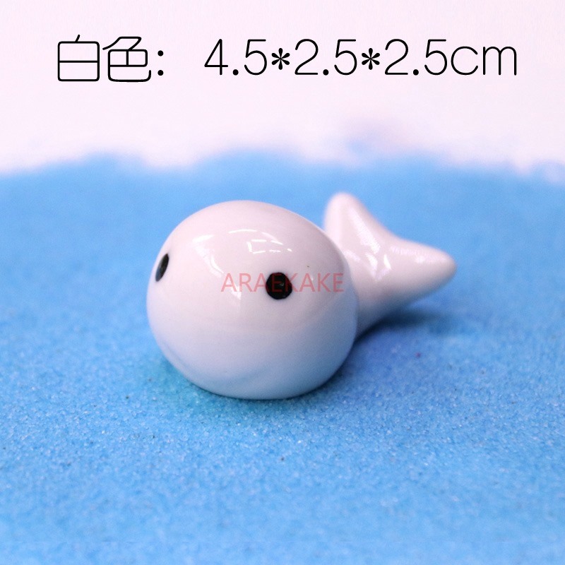 Ozdoby ceramiczne wieloryby i  – Aquarium Fish Dolphin recenzja i cena