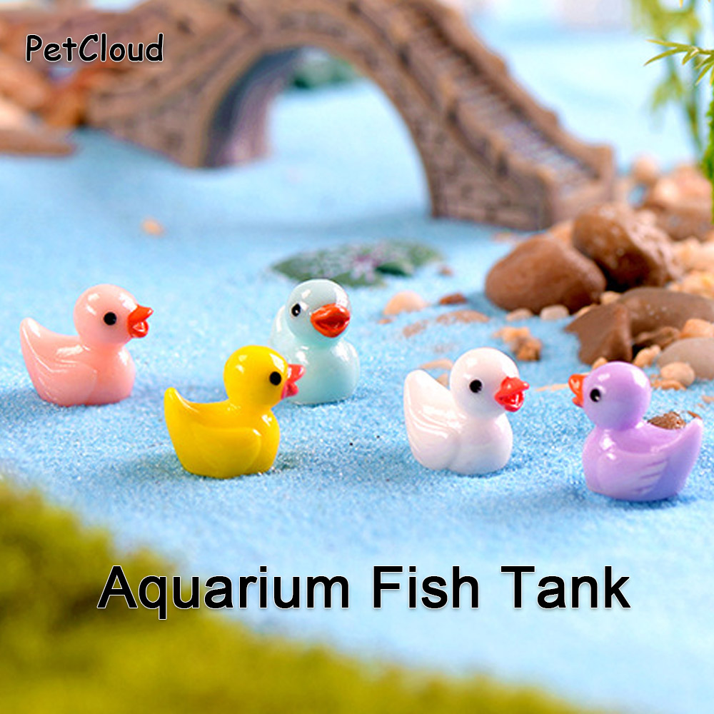 5szt Ozdoba do akwarium Kaczki – Aquarium Fish Dolphin recenzja i cena